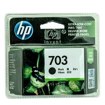 HP INKJET CARTRIDGE 703 BLACK INK